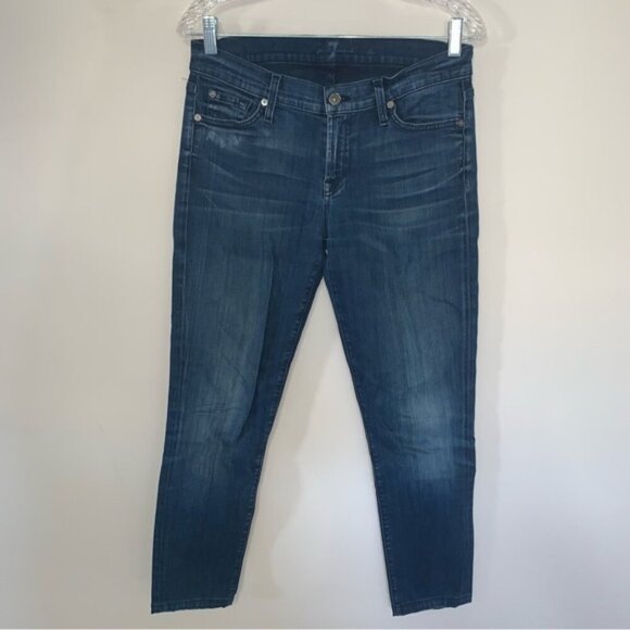 74AM The Skinny Jean Dark Wash 30 - Picture 1 of 8